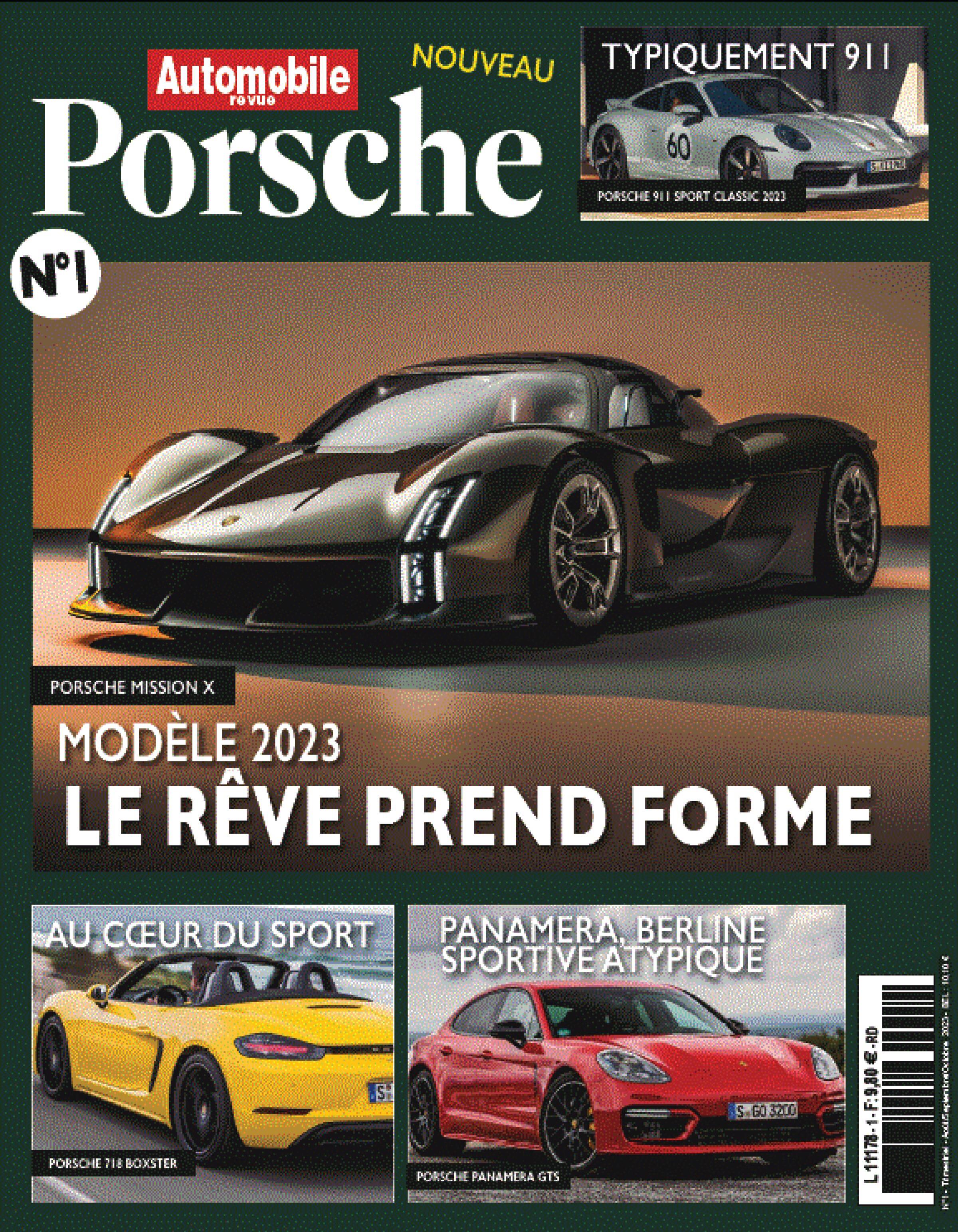 Журнал Automobile Revue Porsche 2023